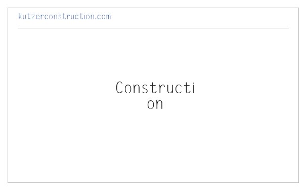 Kutzer Construction Inc. - Home 缩略图